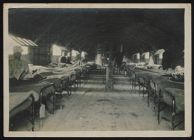 World War I field hospital interior [one of Evacuation Hospital No. 8 Fracture Ward}